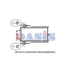 Achetez des Radiateur du moteur AKS DASIS 172005N à prix pour 613,48 €