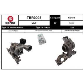 Turbolader von SNRA TBR0003