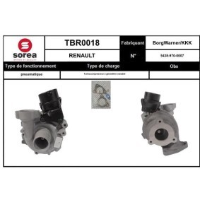 Turbolader von SNRA