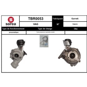 Turbolader von SNRA TBR0053