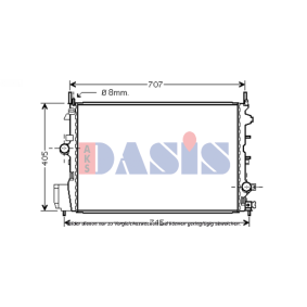 Achetez des Radiateur de chauffage AKS DASIS 179010N à prix pour 129,08 €