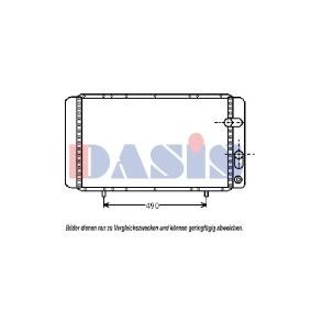 Achetez des Radiateur du moteur AKS DASIS 180041N à prix pour 80,00 €