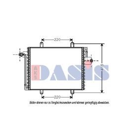 Achetez des Condenseur, climatisation AKS DASIS 182090N à prix pour 117,34 €
