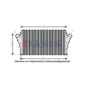 Kjøp Intercooler av AKS DASIS 197006N til den lave prisen 1798,36 NOK