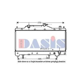 Achetez des Radiateur du moteur AKS DASIS 210092N à prix pour 95,09 €