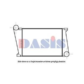 Achetez des Intercooler AKS DASIS 287090N à prix pour 490,95 €