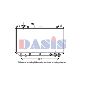 Achetez des Intercooler AKS DASIS 327000N à prix pour 109,69 €
