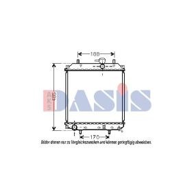 Achetez des Radiateur du moteur AKS DASIS 360024N à prix pour 77,37 €