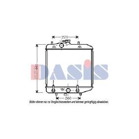 Achetez des Radiateur du moteur AKS DASIS 360260N à prix pour 38,86 €