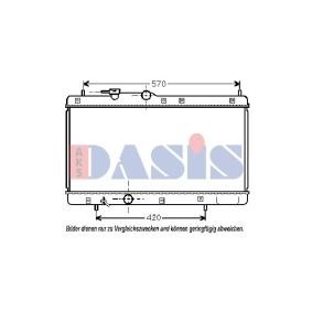 Achetez des Radiateur du moteur AKS DASIS 360280N à prix pour 70,15 €