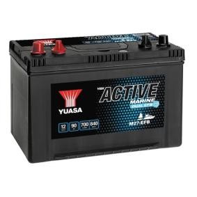 Køb Starterbatteri af YUASA M27-EFB til den lave pris 1976,29 DKK