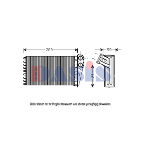 Achetez des Condenseur, climatisation AKS DASIS 372060N à prix pour 96,21 €