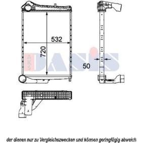 Achetez des Intercooler AKS DASIS 397019N à prix pour 962,97 €