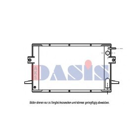 Achetez des Radiateur du moteur AKS DASIS 400530T à prix pour 222,03 €