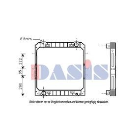Achetez des Radiateur du moteur AKS DASIS 400540N à prix pour 318,21 €