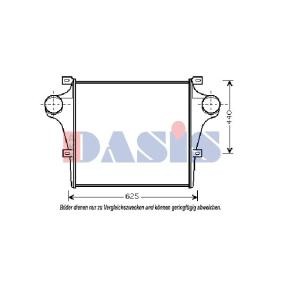 Achetez des Intercooler AKS DASIS 407140N à prix pour 521,58 €