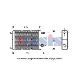 Achetez des Radiateur de chauffage AKS DASIS 409001N à prix pour 330,99 €