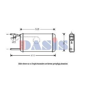 Achetez des Radiateur de chauffage AKS DASIS 409005N à prix pour 105,68 €