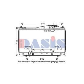 Achetez des Radiateur du moteur AKS DASIS 510023N à prix pour 113,54 €