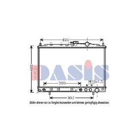 Achetez des Radiateur du moteur AKS DASIS 510053N à prix pour 192,03 €