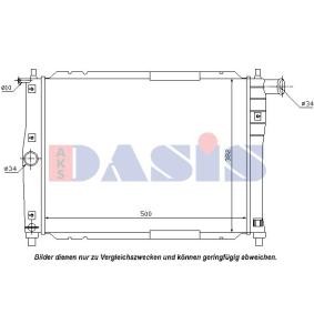 Achetez des Radiateur du moteur AKS DASIS 510065N à prix pour 51,76 €
