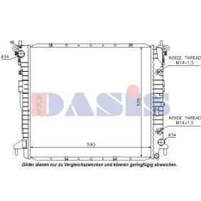 Achetez des Radiateur du moteur AKS DASIS 510089N à prix pour 667,68 €