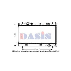 Achetez des Radiateur du moteur AKS DASIS 520112N à prix pour 131,37 €