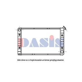 Achetez des Radiateur du moteur AKS DASIS 520180N à prix pour 140,89 €