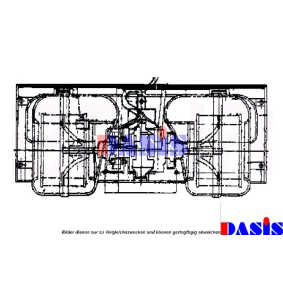 Achetez des Moteur électrique, pulseur d'air d'habitacle AKS DASIS 749560N à prix pour 195,68 €