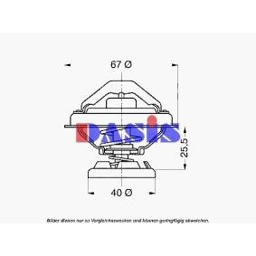 Achetez des Thermostat d'eau AKS DASIS 751905N à prix pour 21,68 €