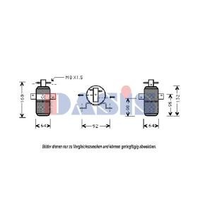 Achetez des Filtre déshydratant, climatisation AKS DASIS 800264N à prix pour 29,01 €