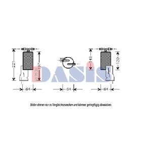 Køb Tørfilter aircondition af AKS DASIS 803140N til den lave pris 186,60 DKK