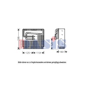 Køb Fordamper aircondition af AKS DASIS 820269N til den lave pris 1323,41 DKK