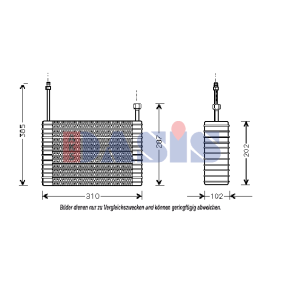 Verdampfer, Klimaanlage 820273N