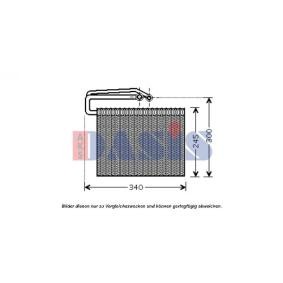 Verdampfer, Klimaanlage 820278N
