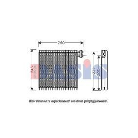 Verdampfer, Klimaanlage 820316N