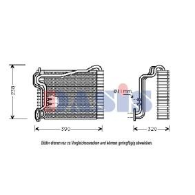 Verdampfer, Klimaanlage 820500N