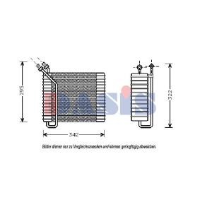 Verdampfer, Klimaanlage 821320N