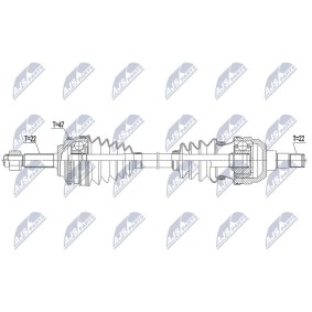 Antriebswelle NPW-DW-043