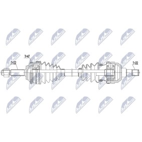Antriebswelle NPW-DW-045