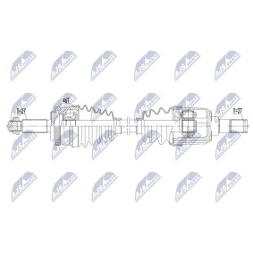 Comprar Árbol de transmisión de NTY NPW-KA-366 a bajo precio de 159,52 €