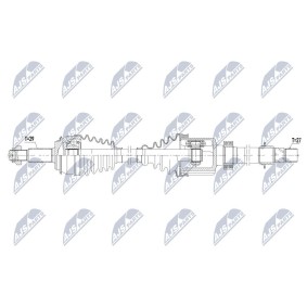 Comprar Árbol de transmisión de NTY NPW-RE-128 a bajo precio de 230,88 €