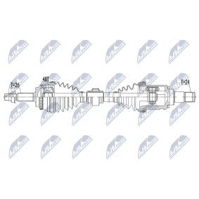 Comprar Árbol de transmisión de NTY NPW-TY-137 a bajo precio de 281,71 €