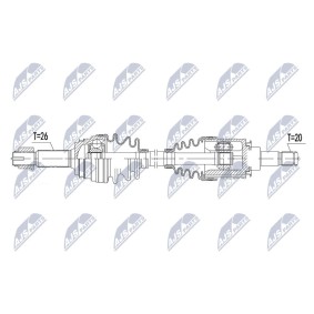 Comprar Árbol de transmisión de NTY NPW-TY-141 a bajo precio de 175,75 €