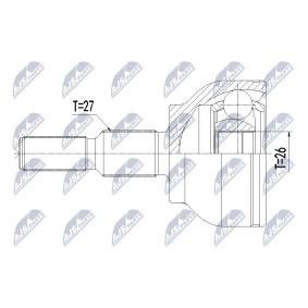 Comprar Juego de articulación, árbol de transmisión de NTY NPZ-FR-044 a bajo precio de 41,41 €