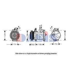 Acquista Compressore aria condizionata da AKS DASIS 850366N a buon mercato per soli 246,88 €