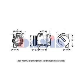 Acquista Compressore aria condizionata da AKS DASIS 850373N a buon mercato per soli 257,14 €