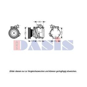Acquista Compressore aria condizionata da AKS DASIS 850447N a buon mercato per soli 269,95 €