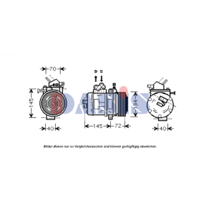 Acquista Compressore aria condizionata da AKS DASIS 850954T a buon mercato per soli 554,52 €