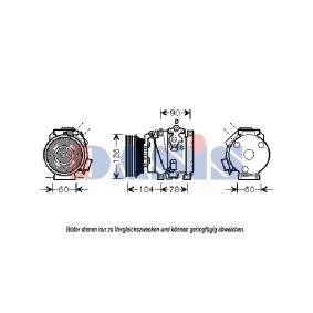 Acquista Compressore aria condizionata da AKS DASIS 851629N a buon mercato per soli 287,13 €